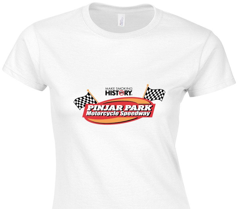 Custom Womens Soft Style 100% Cotton White T-Shirt