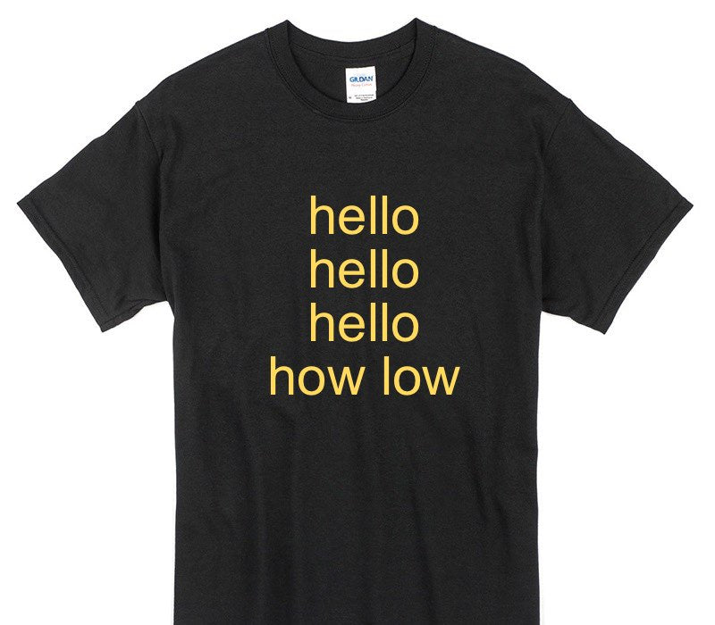 Custom Gildan 100% Cotton Black T-Shirt