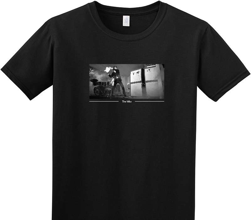 Custom Adult Soft Style 100% Cotton Black T-Shirt