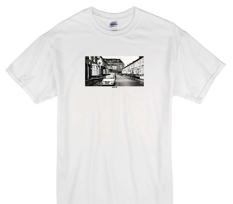 Custom Gildan 100% Cotton White T-Shirt