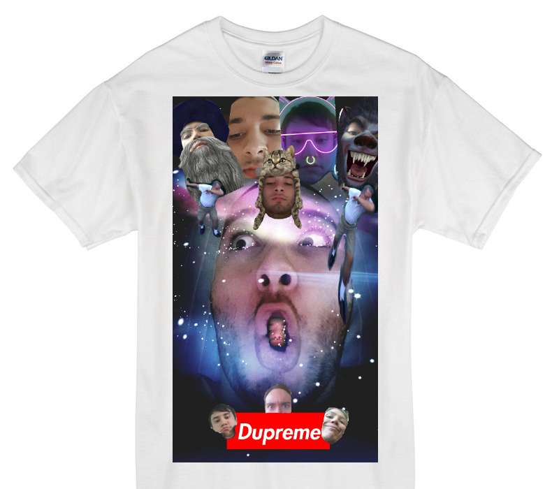 Custom Gildan 100% Cotton White T-Shirt