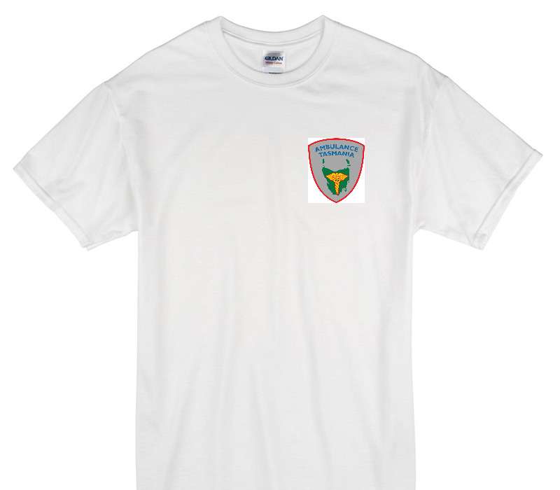 Custom Gildan 100% Cotton White T-Shirt