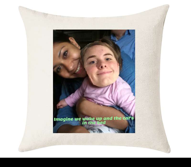 Custom Cushion Cover 50cm x 50 cm Off White