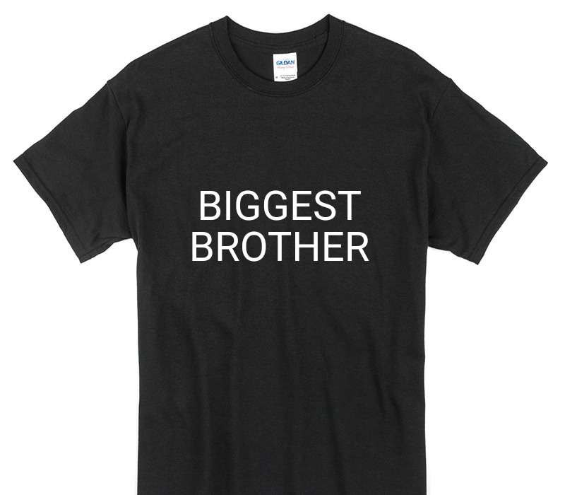Custom Gildan 100% Cotton Black T-Shirt