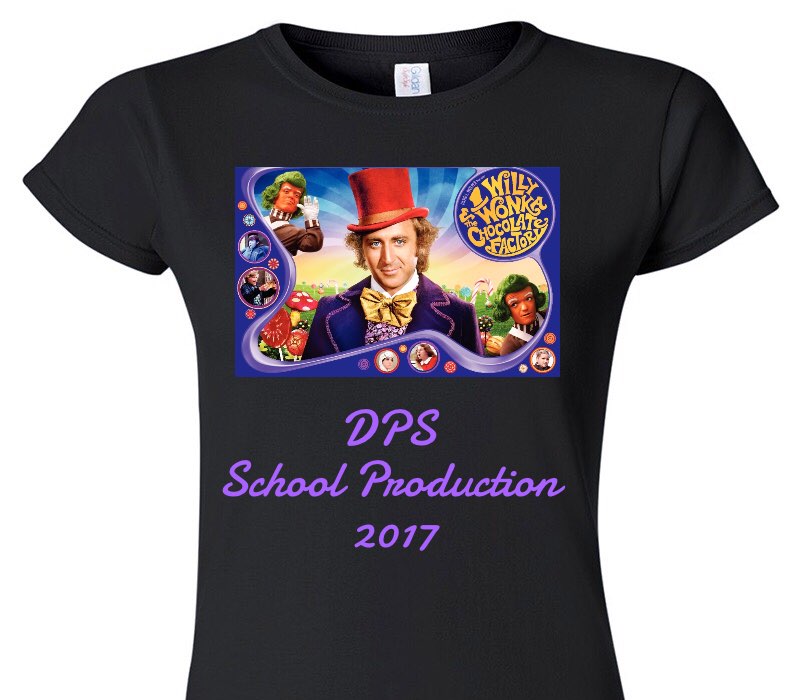 Custom Womens Soft Style 100% Cotton Black T-Shirt