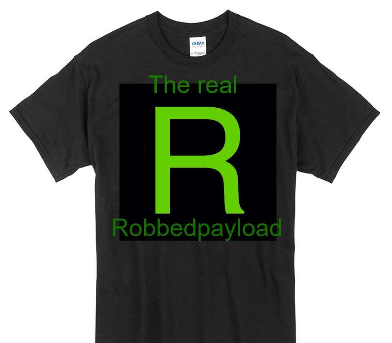 Custom Gildan 100% Cotton Black T-Shirt