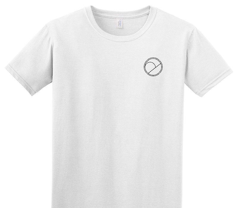 Custom Adult Soft Style 100% Cotton White T-Shirt
