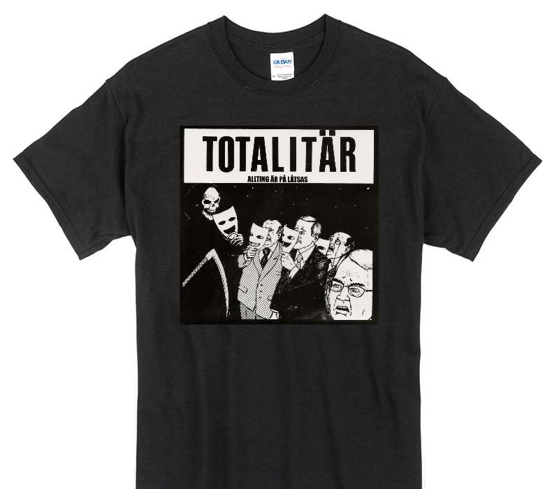 Custom Gildan 100% Cotton Black T-Shirt