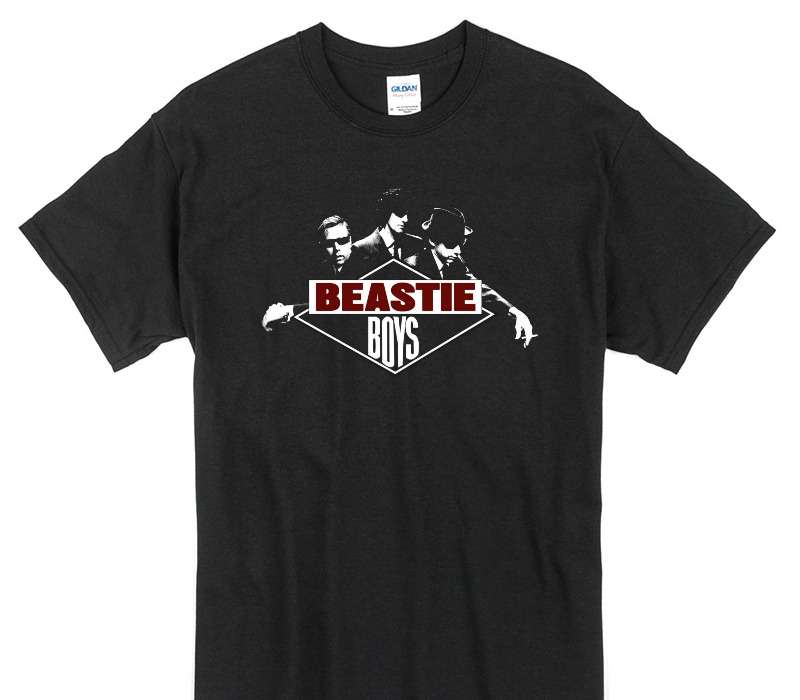 Custom Gildan 100% Cotton Black T-Shirt