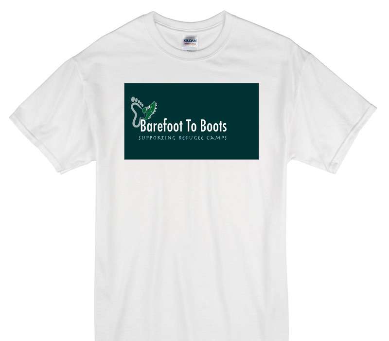 Custom Gildan 100% Cotton White T-Shirt