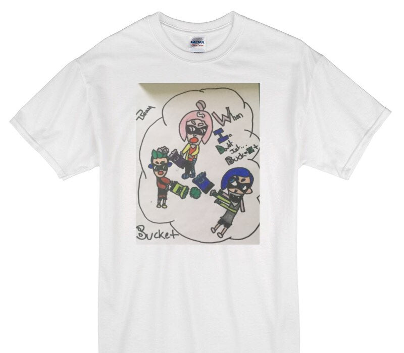 Custom Gildan 100% Cotton White T-Shirt