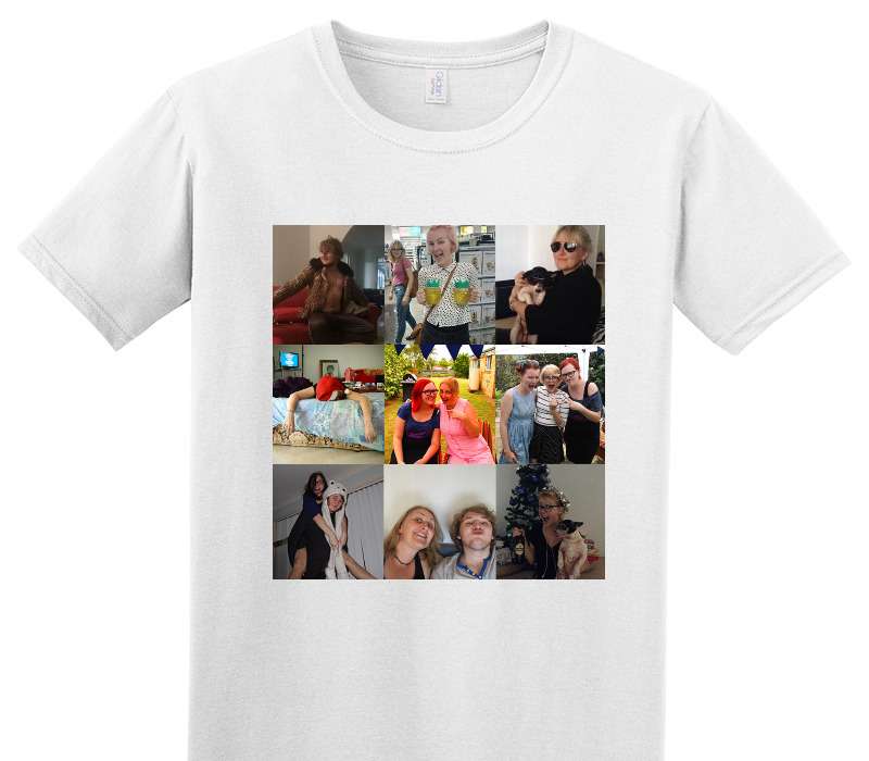 Custom Adult Soft Style 100% Cotton White T-Shirt