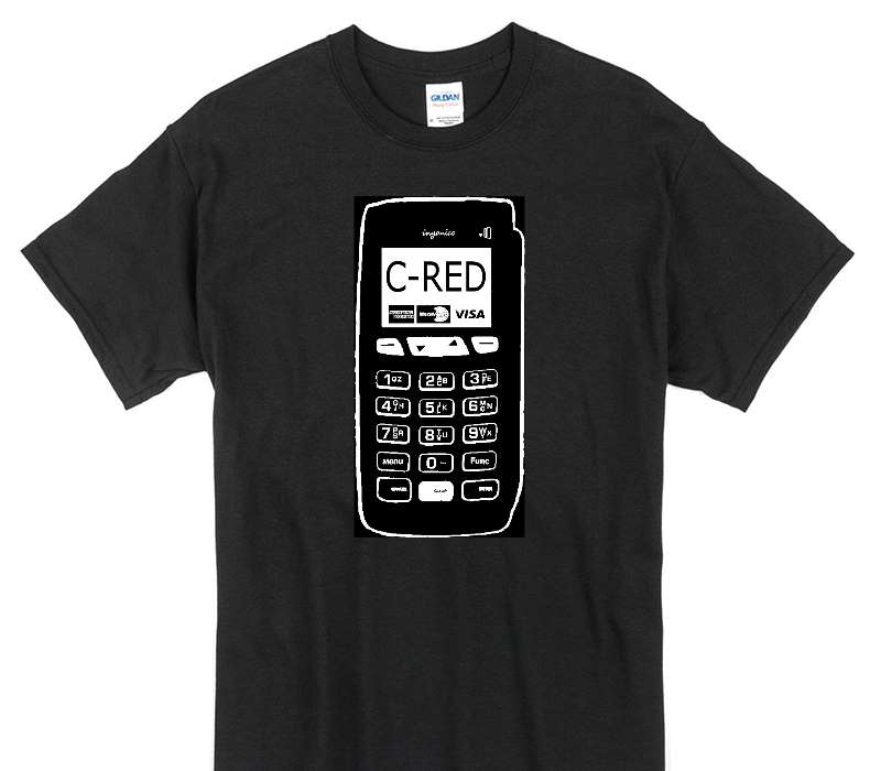 Custom Gildan 100% Cotton Black T-Shirt