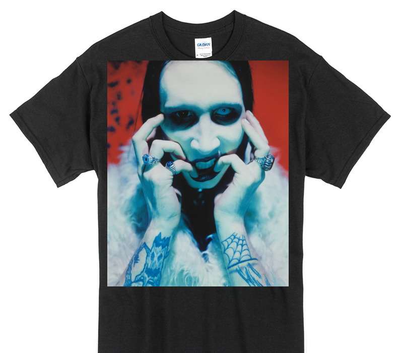 Custom Gildan 100% Cotton Black T-Shirt