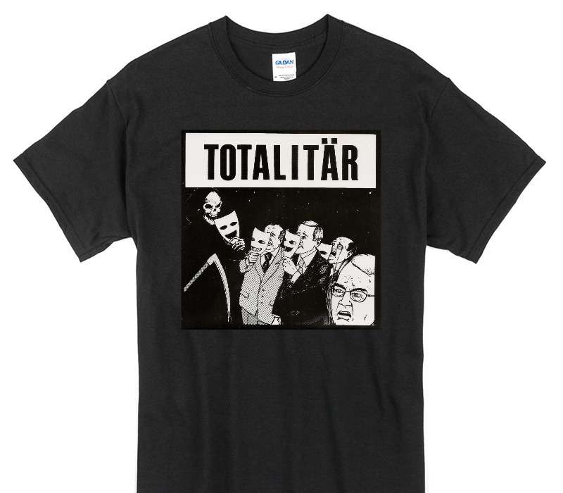 Custom Gildan 100% Cotton Black T-Shirt