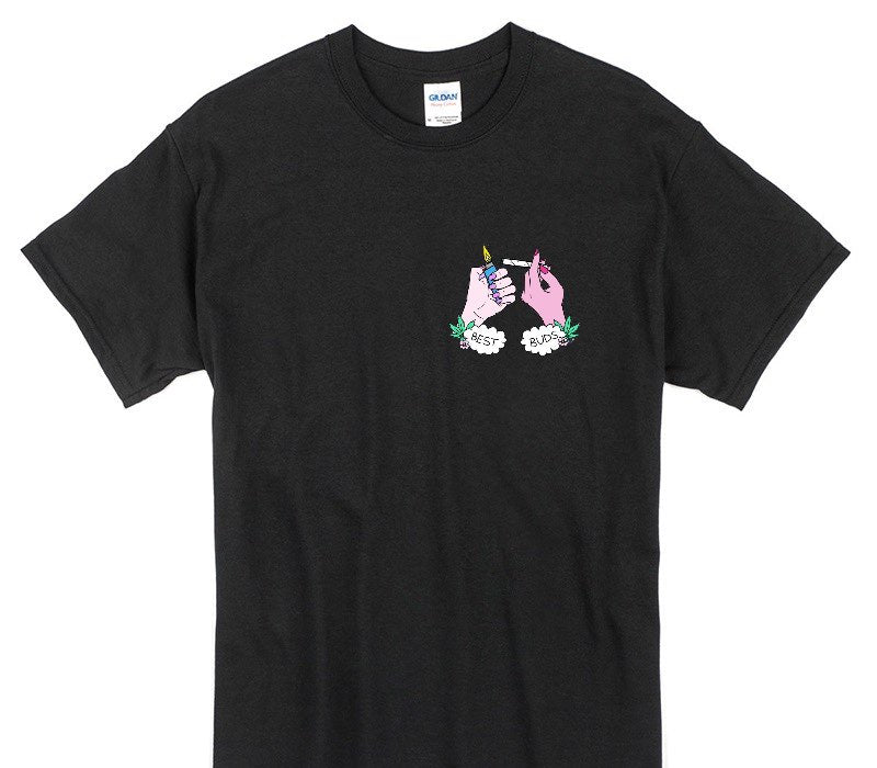 Custom Gildan 100% Cotton Black T-Shirt