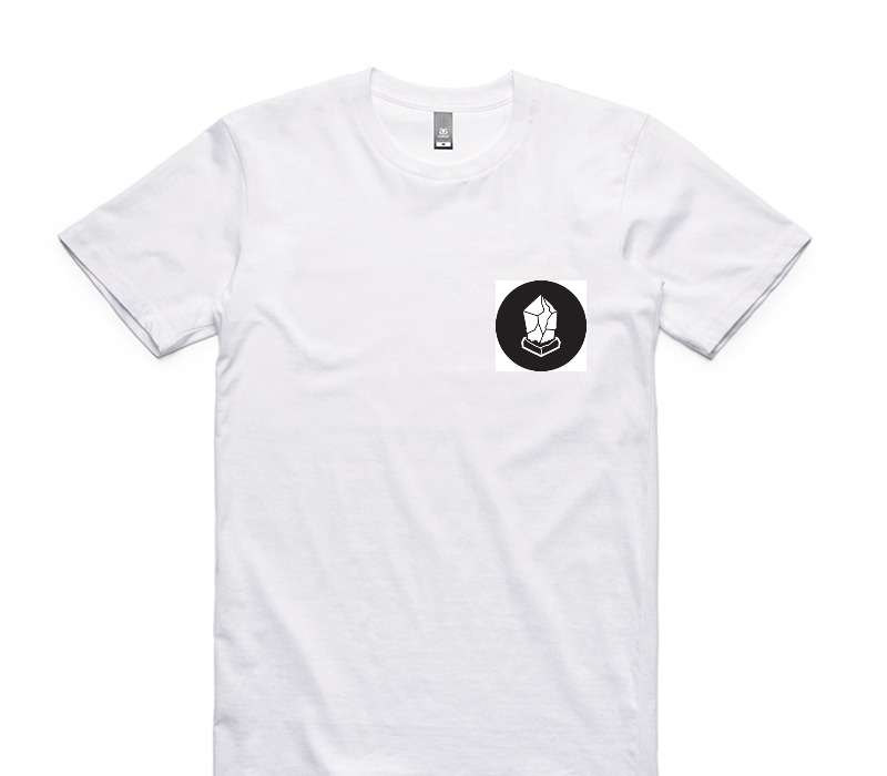 Custom AS Colour 100% Cotton White T-Shirt