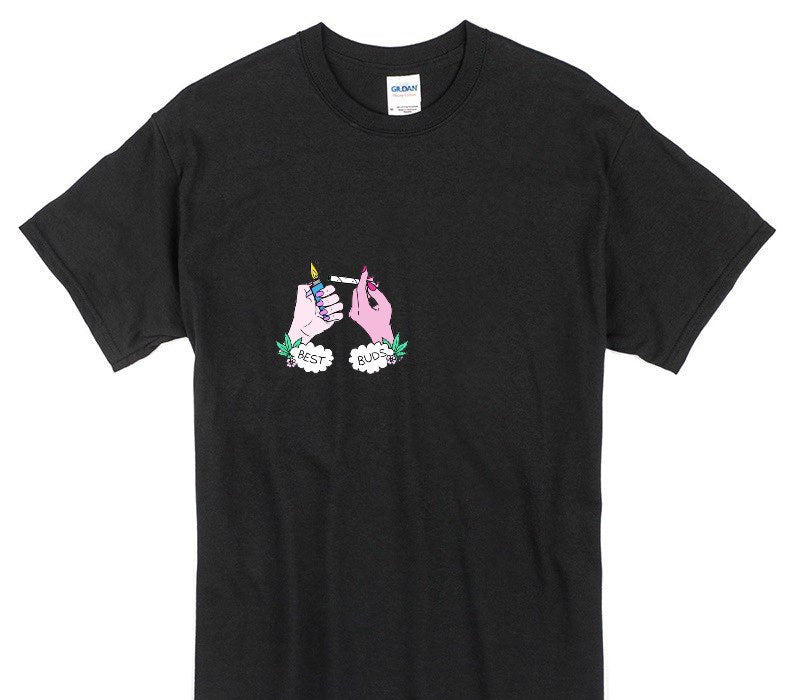 Custom Gildan 100% Cotton Black T-Shirt
