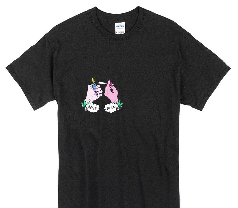 Custom Gildan 100% Cotton Black T-Shirt