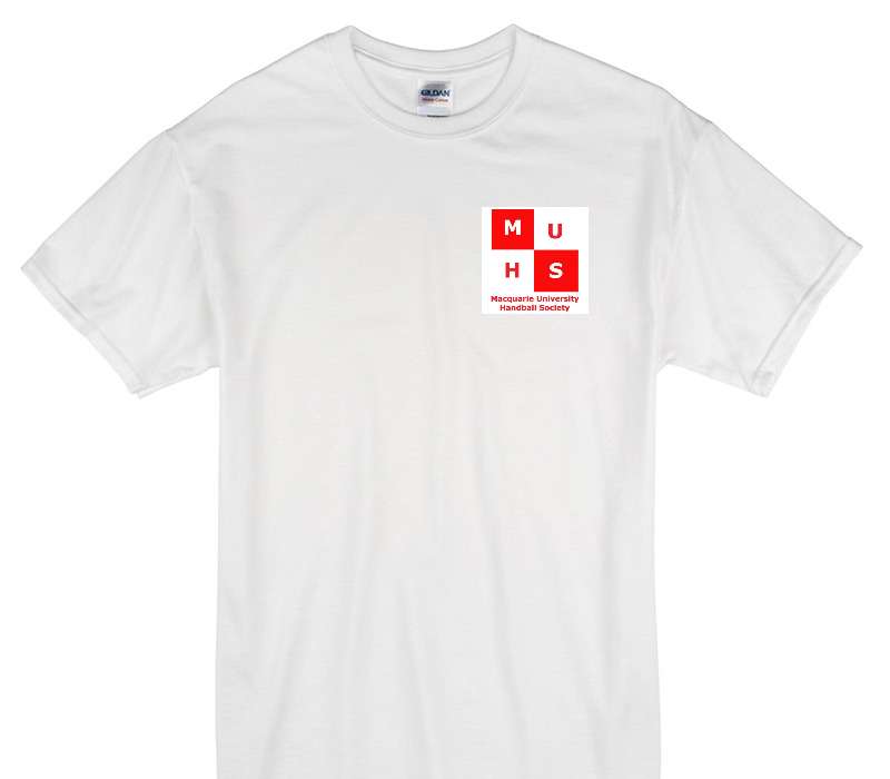 Custom Gildan 100% Cotton White T-Shirt