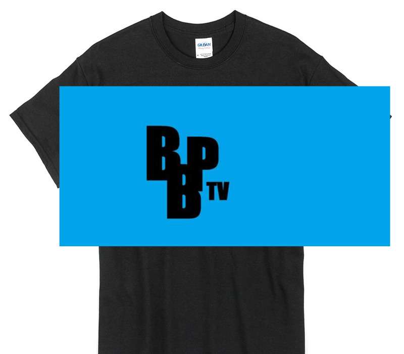 Custom Gildan 100% Cotton Black T-Shirt