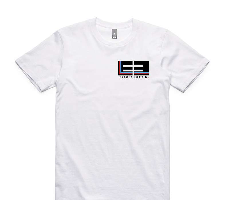 Custom AS Colour 100% Cotton White T-Shirt