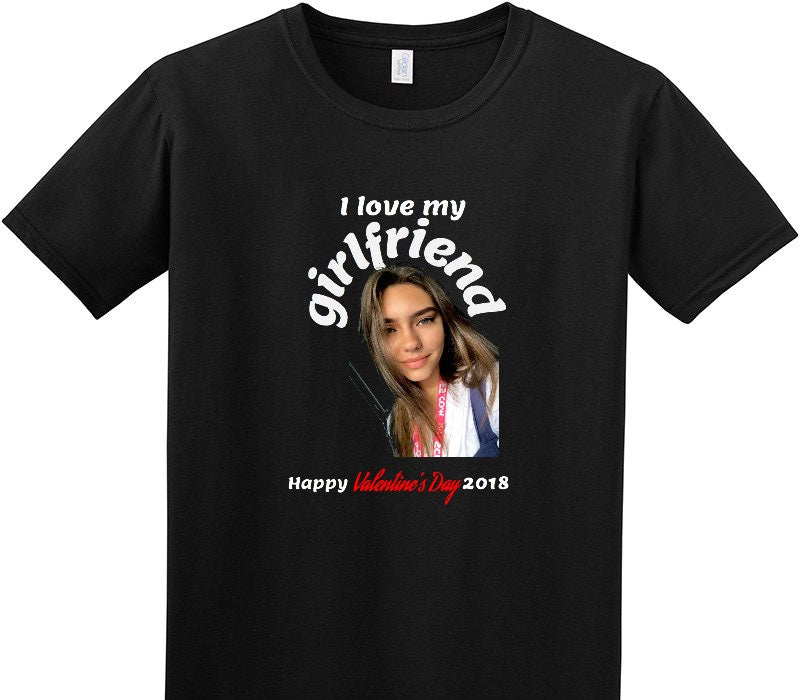 Custom Adult Soft Style 100% Cotton Black T-Shirt