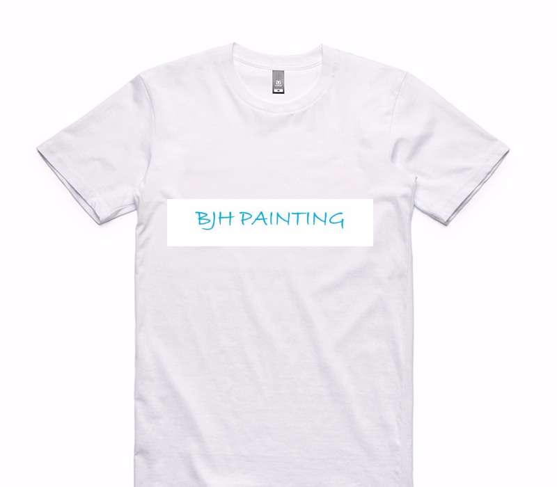 Custom AS Colour 100% Cotton White T-Shirt
