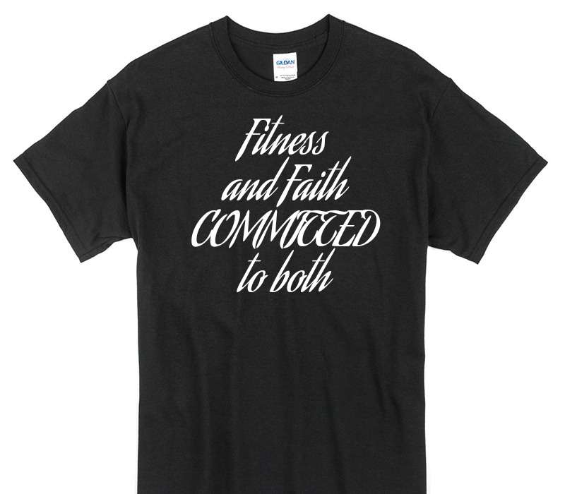 Custom Gildan 100% Cotton Black T-Shirt