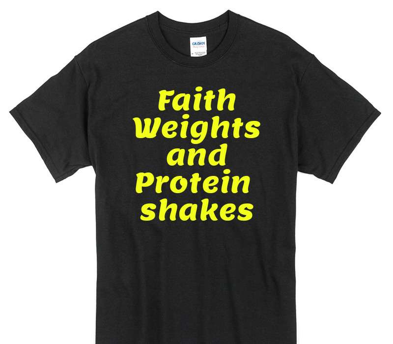 Custom Gildan 100% Cotton Black T-Shirt