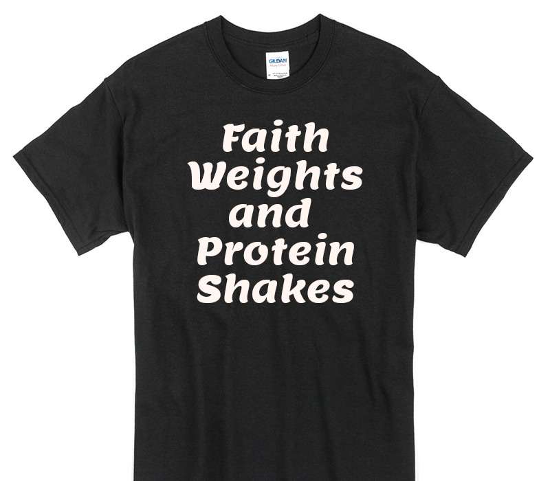 Custom Gildan 100% Cotton Black T-Shirt