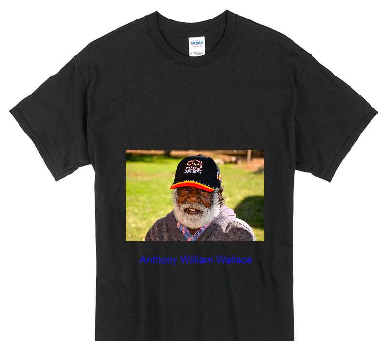 Custom Gildan 100% Cotton Black T-Shirt