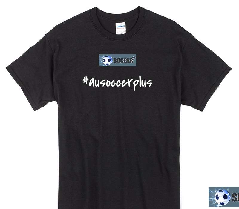 Custom Gildan 100% Cotton Black T-Shirt
