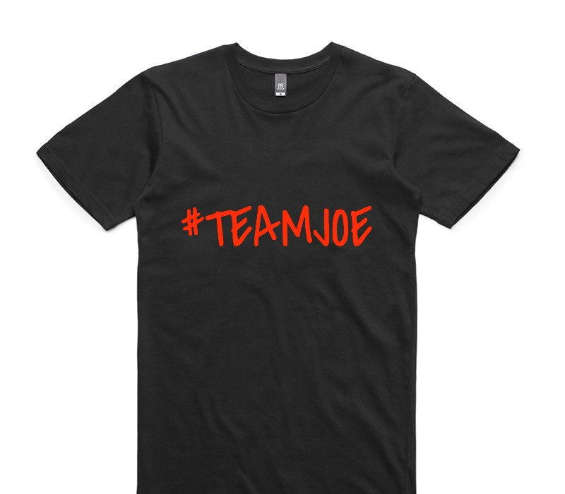 Custom AS Colour 100% Cotton Black T-Shirt