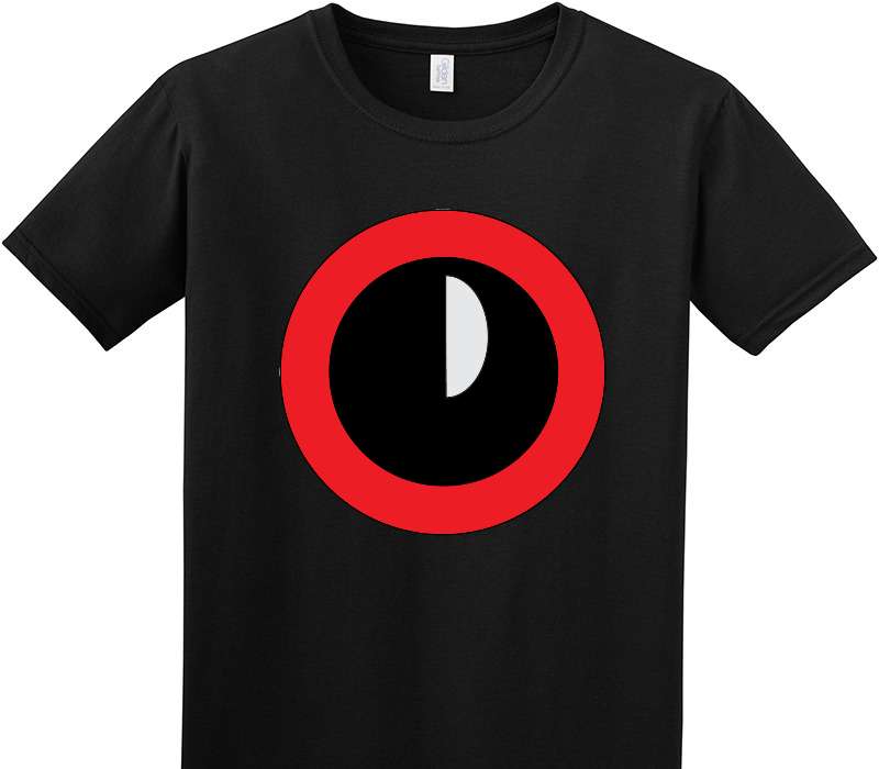 Custom Adult Soft Style 100% Cotton Black T-Shirt