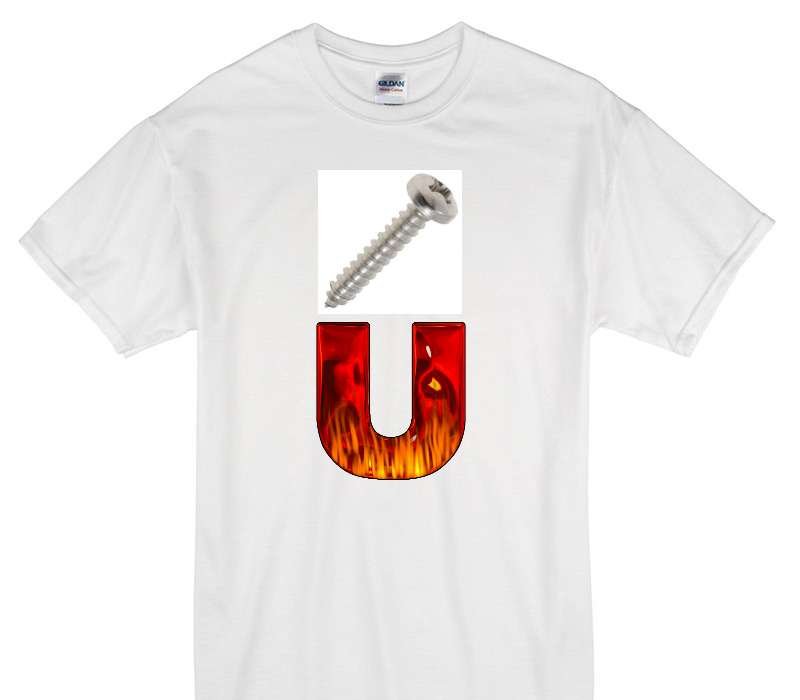 Custom Gildan 100% Cotton White T-Shirt
