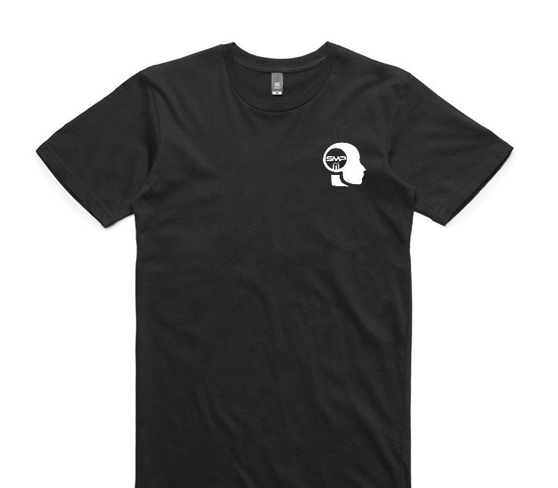 Custom AS Colour 100% Cotton Black T-Shirt