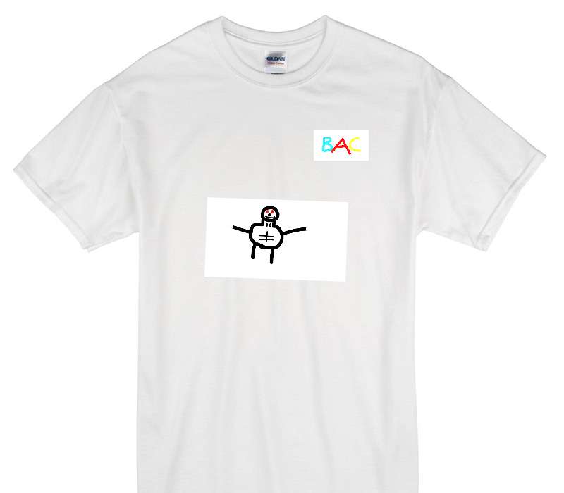 Custom Gildan 100% Cotton White T-Shirt