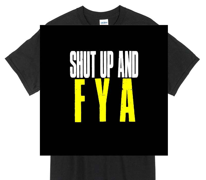 Custom Gildan 100% Cotton Black T-Shirt