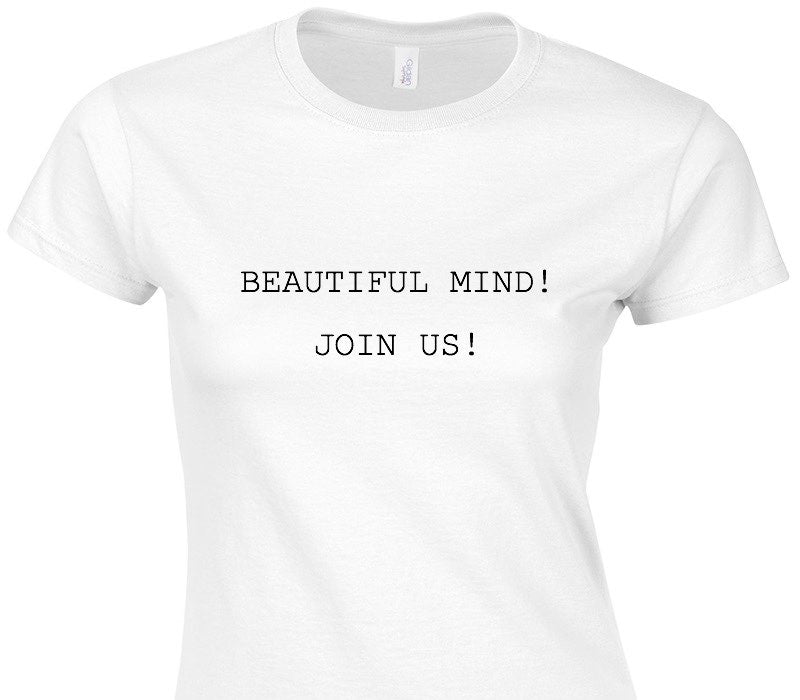 Custom Womens Soft Style 100% Cotton White T-Shirt