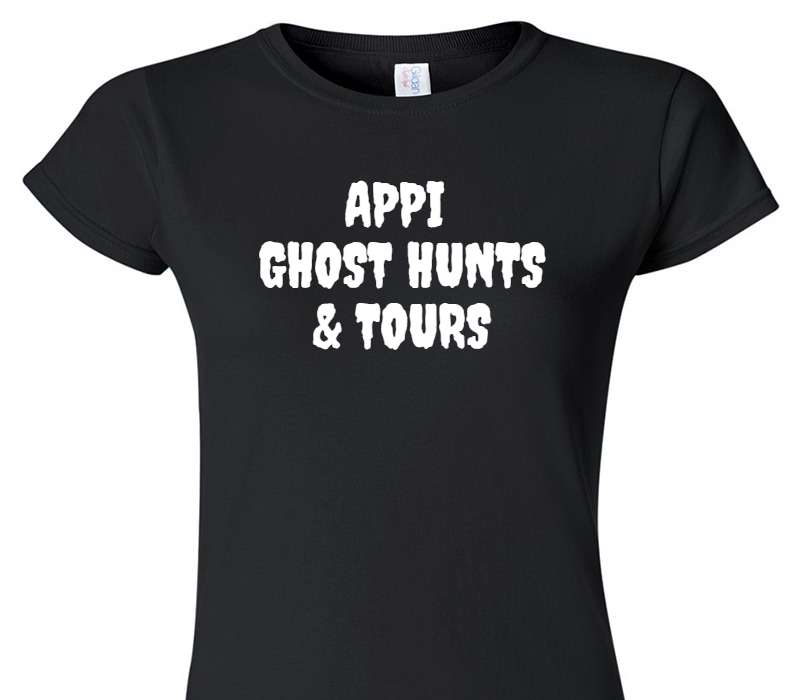 Custom Womens Soft Style 100% Cotton Black T-Shirt