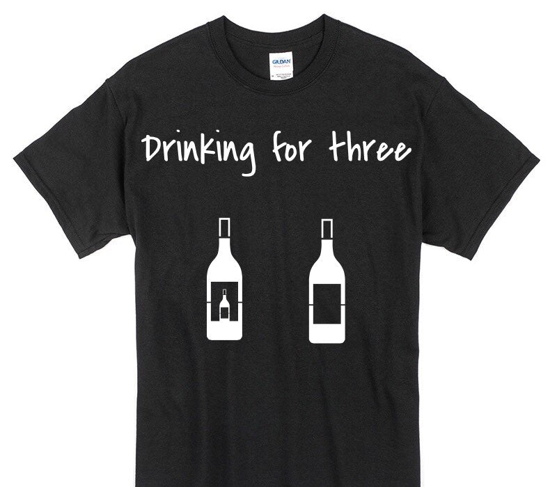 Custom Gildan 100% Cotton Black T-Shirt
