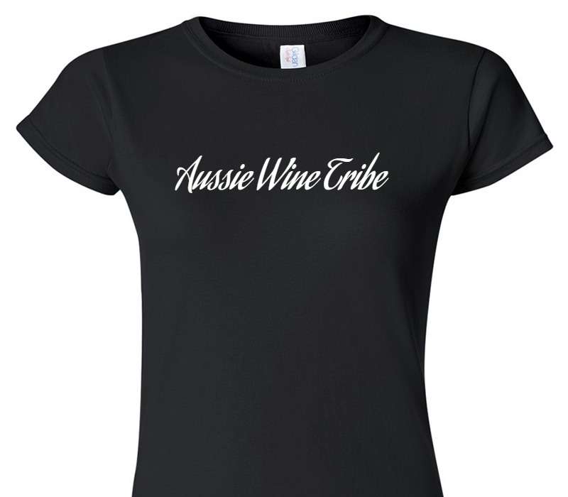 Custom Womens Soft Style 100% Cotton Black T-Shirt
