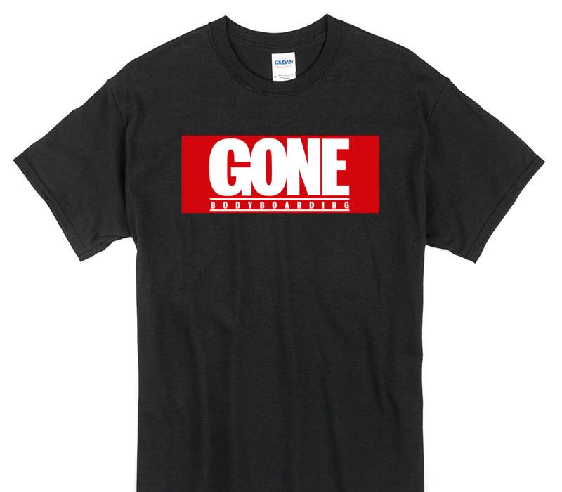Custom Gildan 100% Cotton Black T-Shirt