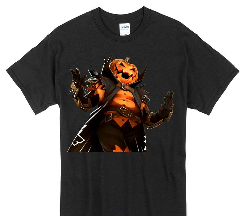 Custom Gildan 100% Cotton Black T-Shirt