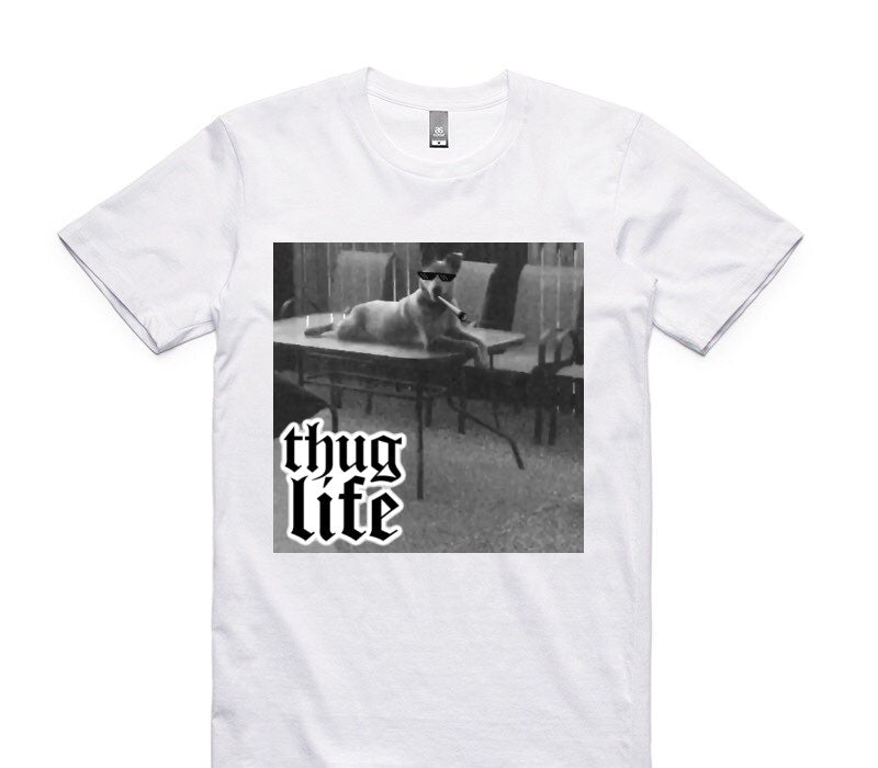 Custom AS Colour 100% Cotton White T-Shirt