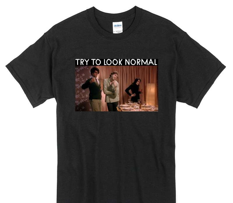 Custom Gildan 100% Cotton Black T-Shirt