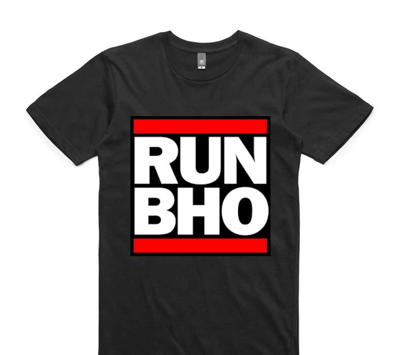 Custom AS Colour 100% Cotton Black T-Shirt