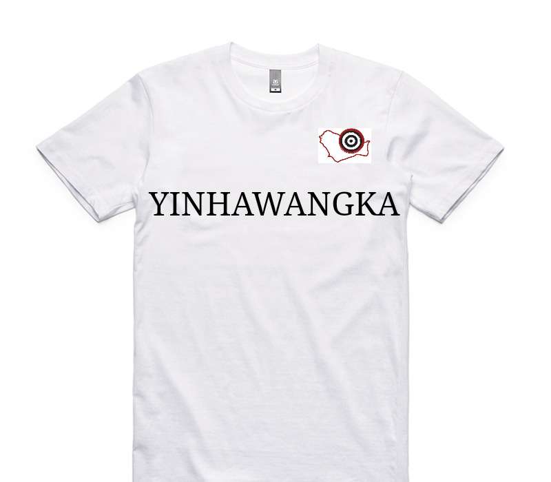 Custom AS Colour 100% Cotton White T-Shirt