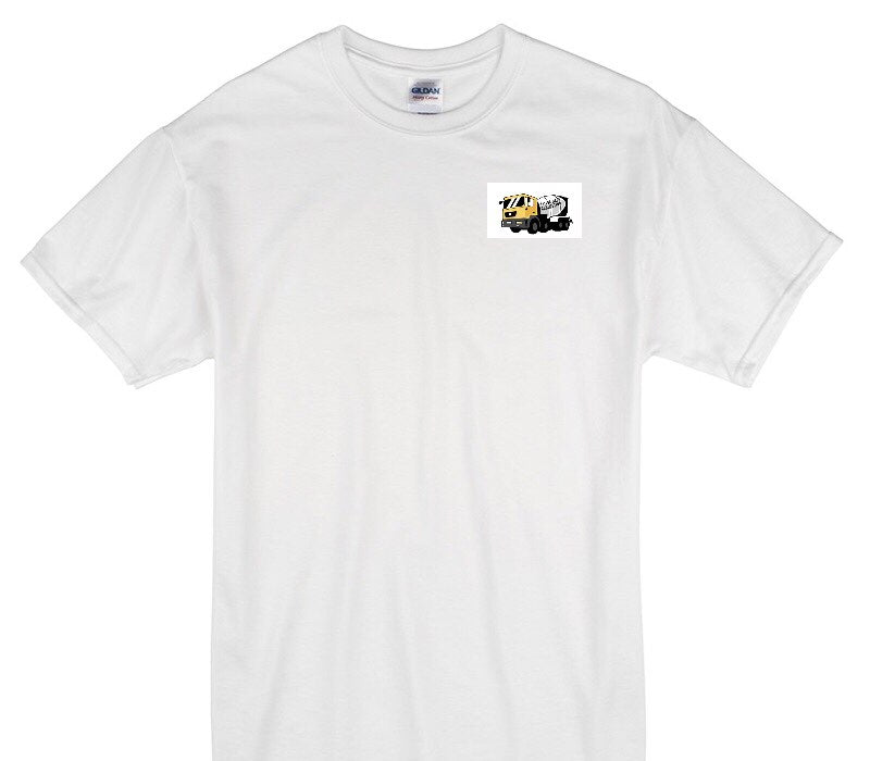 Custom Gildan 100% Cotton White T-Shirt